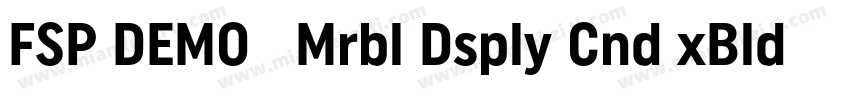 FSP DEMO   Mrbl Dsply Cnd xBld字体转换